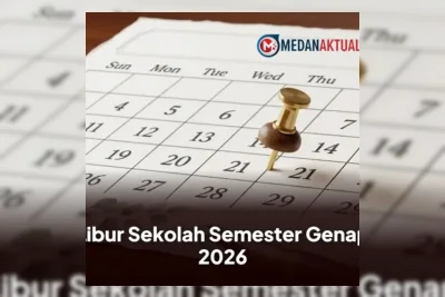 Dinas Pendidikan Tetapkan Jadwal Libur Sekolah Semester Genap 2026