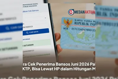 Cara Cek Penerima Bansos Juni 2026 Pakai NIK KTP Lewat HP