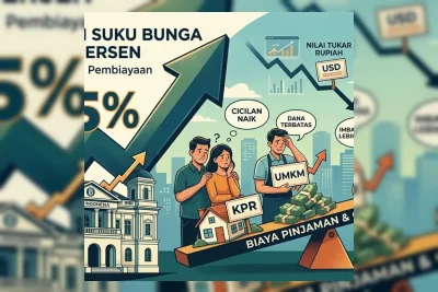 Bank Indonesia Naikkan Suku Bunga Acuan Jadi 5,5 Persen