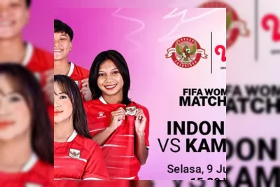 Jadwal Live Streaming Timnas Putri Indonesia vs Kamboja 9 Juni 2026