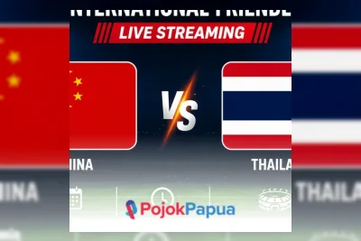 China vs Thailand: Laga Persahabatan di Jinhua Sports Centre