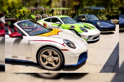 Porsche Buat Tiga 911 Khusus untuk Toy Story 5, Dilelang untuk Amal