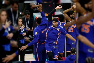 Karl-Anthony Towns Dominasi Lini Dalam, Knicks Unggul 2-0 atas Spurs di Final NBA