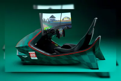 Aston Martin Ciptakan Simulator Valkyrie Seharga Rp1,3 Miliar, Hanya Bisa Dikendarai di Ruang Tamu