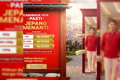 Morinaga Gold Hadirkan Door of Future Surprise, Berhadiah Liburan ke Jepang