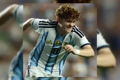 Valentín Barco Cetak Gol Cepat untuk Argentina Lawan Islandia