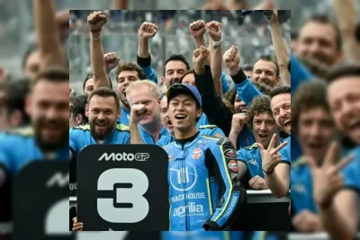 Ai Ogura Cetak Sejarah MotoGP Usai Raih Podium di Le Mans
