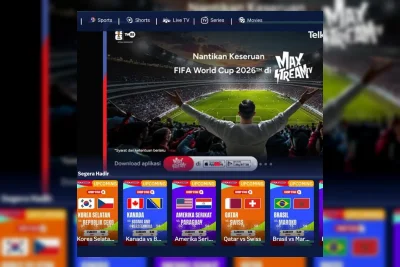 Telkomsel dan TVRI Sediakan Paket Bola Gembira MAXStream TV Piala Dunia 2026