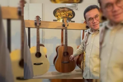 Gitar JR Sanjaya Asal Klaten Tembus Pasar Ekspor Berkat Promosi Kemendag