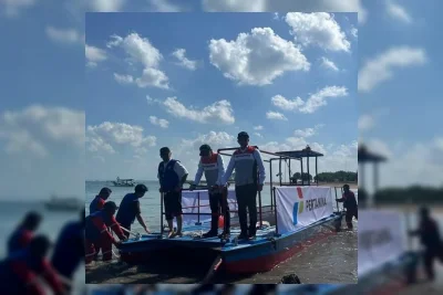 Pertamina Operasikan Kapal Pembersih Sampah Otomatis di Bali
