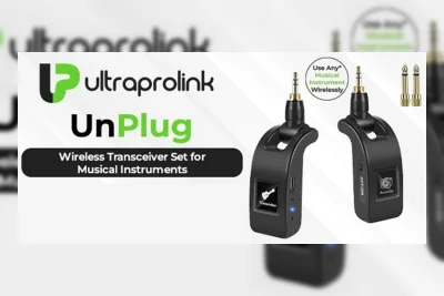 UltraProlink Luncurkan Kit Transmitter dan Receiver Gitar Nirkabel UnPlug di India