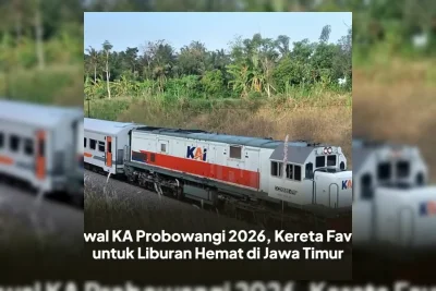 Jadwal dan Harga Tiket KA Probowangi Surabaya-Banyuwangi 2026