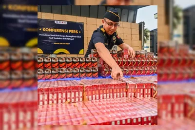 Bea Cukai Gagalkan Peredaran 8,9 Juta Batang Rokok Ilegal di Jakarta dan Banten