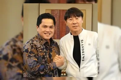 Erick Thohir Dukung Shin Tae-yong Latih Persija Jakarta