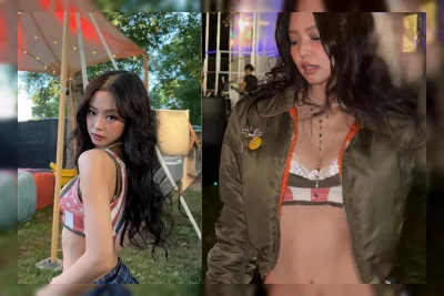 Jennie BLACKPINK Tampil Memukau dengan Busana Mini di Governors Ball