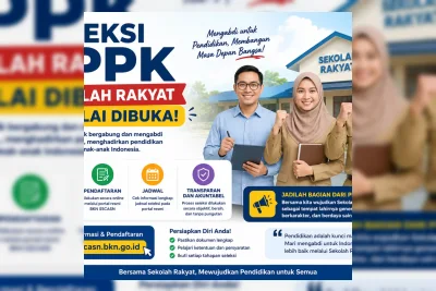 Seleksi PPPK Sekolah Rakyat 2026 Resmi Dibuka Lewat Portal SSCASN