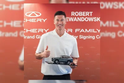 Chery Tunjuk Robert Lewandowski sebagai Brand Global Ambassador