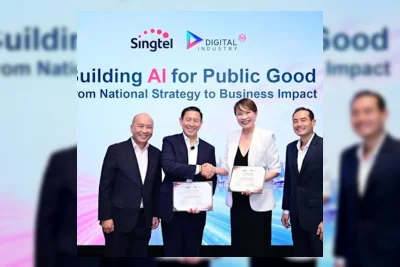 Singtel Gandeng Digital Industry Singapore Percepat Transformasi AI