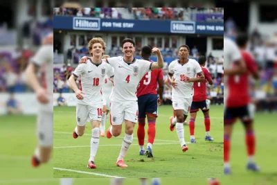 Inggris Hajar Kosta Rika 3-0 di Laga Uji Coba Terakhir