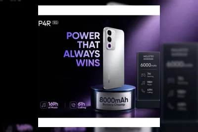 Realme P4R 5G Resmi Meluncur dengan Baterai 8.000 mAh dan Layar 144 Hz