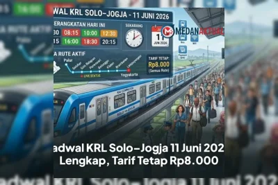 Jadwal KRL Solo Jogja 11 Juni 2026: 12 Perjalanan, Tarif Rp8.000