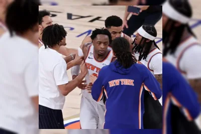 Mike Brown Sebut Tip-In OG Anunoby Tembakan Paling Ikonik dalam Sejarah Knicks