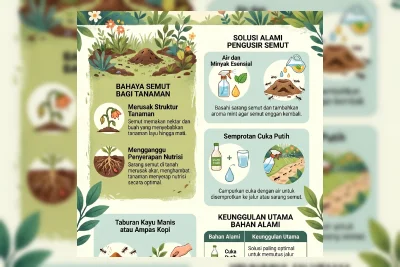 4 Cara Alami Membasmi Semut di Halaman Rumah Tanpa Bahan Kimia