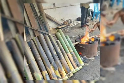 Mengenal Nasi Jaha, Kuliner Khas Manado yang Dibakar dalam Bambu