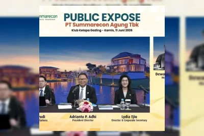 Summarecon Agung Bagikan Dividen Tunai Rp82,54 Miliar
