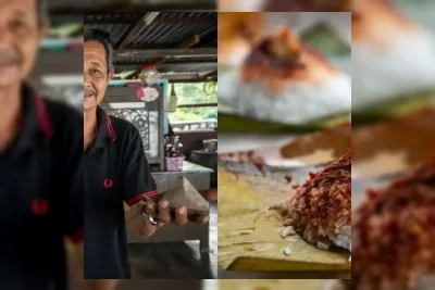 Othman Jual Nasi Lemak Rp4 Ribuan Selama 30 Tahun di Malaysia