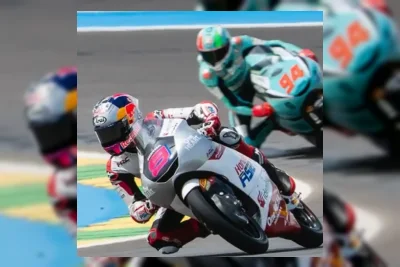 Hiroshi Aoyama Puji Veda Ega Pratama yang Finis Keempat di Moto3 Prancis