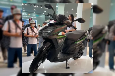 Kawasaki Resmi Luncurkan Modenas Brusky 125 di PRJ 2026, Skutik Pertama Geng Hijau