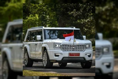 PT Pindad Perbaiki Atap Mobil Maung Kepresidenan yang Bocor