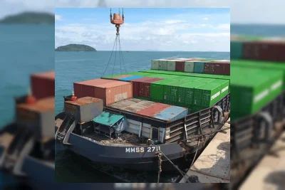 Terminal Kijing Mulai Layani Bongkar Muat Peti Kemas Perdana
