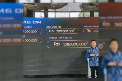 BYD Indonesia Rilis Harga M6 DM Mulai Rp298 Juta, PHEV Pertama untuk Keluarga