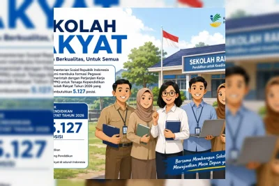 Pemerintah Buka Lowongan PPPK Sekolah Rakyat 2026, Total 8.180 Formasi