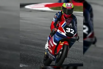 Muhammad Kiandra Ramadhipa Siap Hadapi Sirkuit Estoril di Moto3 Junior