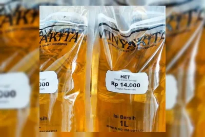 Pemerintah Pertahankan HET Minyakita Rp15.700 Per Liter