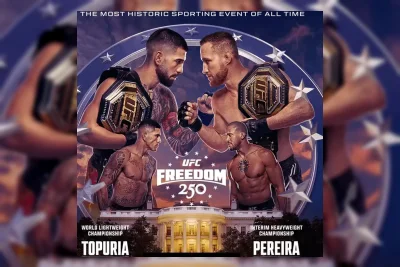 UFC Gelar Laga Freedom 250 di Halaman Gedung Putih