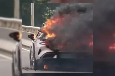 Mobil Listrik Xiaomi SU7 Terbakar di Nanchang, Baterai Dikesampingkan
