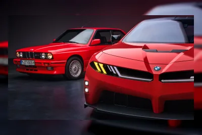 BMW Pamerkan Konsep M3 Listrik di Le Mans, Berdiri Bersanding dengan E30