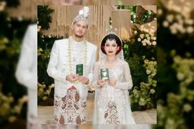 5 Detail Gaya Pernikahan Jennifer Coppen dan Justin Hubner
