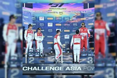 Sean Gelael Raih Podium Ketiga GT World Challenge Asia di Mandalika