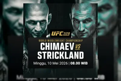 Khamzat Chimaev vs Sean Strickland Jadi Laga Utama UFC 328