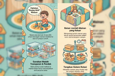 4 Trik Membersihkan dan Merapikan Mainan Anak dengan Cepat