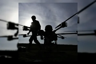 Drone Ukraina Serang Fasilitas Energi Rusia di Krasnodar dan Volgograd