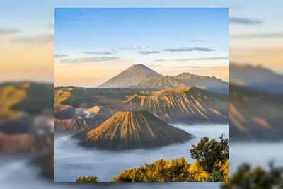 Gunung Bromo Berselimut Embun Upas Akibat Fenomena Bediding