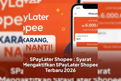 Shopee Tetapkan Syarat dan Cara Mengaktifkan SPayLater Terbaru