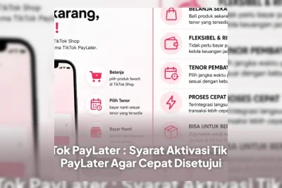 Cara Aktivasi TikTok PayLater 2026 Lengkap dengan Syarat