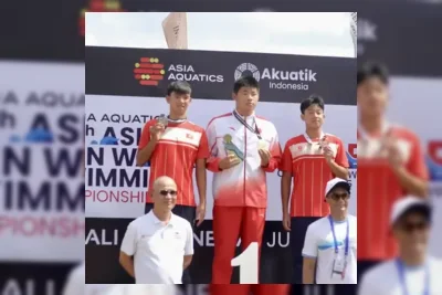 Perenang China Kuasai Nomor 5K AOWSC 2026 di Bali